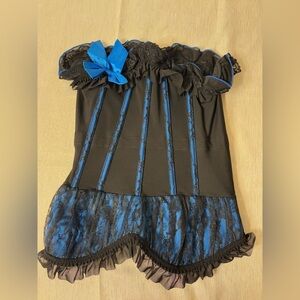 Coquette womens large Diva Fully Boned Corset